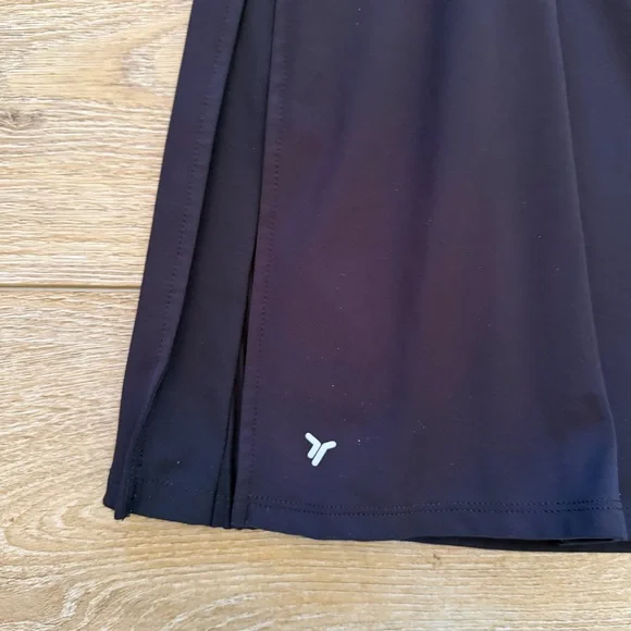 Old Navy Powersoft Go-Dry Front-Zip Sports Dress Sleeveless Black Sz Large - Picture 7 of 9